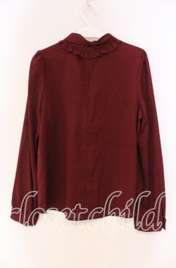 画像2: FA（Fi.n.t） / ボウタイプルブラウス F ワイン O-25-12-04-051-LO-BL-OW-OS