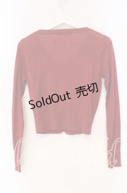 画像3: Fi.n.t / リボン配色カーディガン F アカ O-25-12-04-053-CA-TO-OW-OS