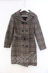 an another angelus / ロングコート F ベージュ O-25-12-04-055-CA-CO-OW-OS