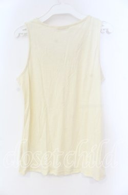 画像3: axes femme / ガーデンフリルレースタンク M キナリ O-25-12-04-006-AX-TO-OW-OS