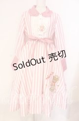LOLITAその他 / 五月アイコラボワンピース L ピンク O-25-12-04-060-LO-OP-OW-OS