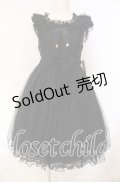 Angelic Pretty / 賛美の星々と祈りの天使達ジャンパースカート  クロ O-25-12-04-061-AP-OP-OW-OS