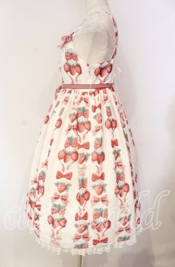 画像3: Angelic Pretty / Strawberry Dollジャンパースカート  シロ O-25-12-04-062-AP-OP-OW-OS