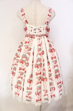 画像4: Angelic Pretty / Strawberry Dollジャンパースカート  シロ O-25-12-04-062-AP-OP-OW-OS