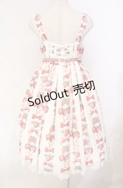 画像4: Angelic Pretty / Strawberry Dollジャンパースカート  シロ O-25-12-04-062-AP-OP-OW-OS