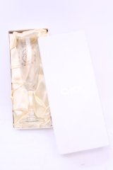 Q-pot. /  オリジナルシャンパングラス  クリア O-25-12-04-1001-QP-ZA-OW-OS