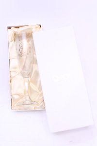 Q-pot. /  オリジナルシャンパングラス  クリア O-25-12-04-1001-QP-ZA-OW-OS