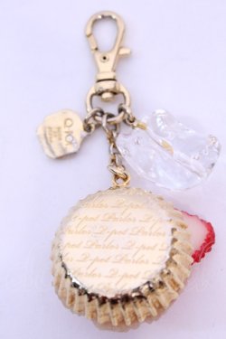 画像2: Q-pot. / Strawberry Shaved Iceバッグチャーム  ストロベリー O-25-12-04-1004-QP-ZA-OW-OS