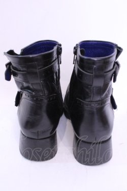 画像3: YOSUKE / ショートブーツ 24.0ｃｍ ブラック O-25-12-04-1045-PU-SH-OW-OS
