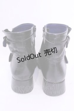 画像3: YOSUKE / ショートブーツ 24.0ｃｍ ブラック O-25-12-04-1045-PU-SH-OW-OS