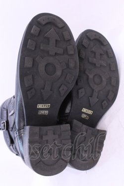 画像4: YOSUKE / ショートブーツ 24.0ｃｍ ブラック O-25-12-04-1045-PU-SH-OW-OS