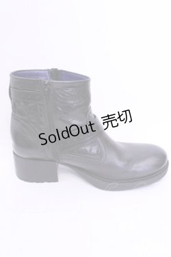 画像5: YOSUKE / ショートブーツ 24.0ｃｍ ブラック O-25-12-04-1045-PU-SH-OW-OS