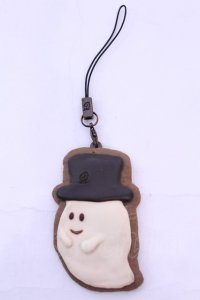 Q-pot. / Ghost Cookie Strap  ブラウン O-25-12-04-1007-QP-ZA-OW-OS