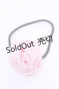 Q-pot. / Strawberry Marble Iceヘアゴム  ストロベリー O-25-12-04-1050-QP-ZA-OW-OS