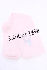 metamorphose / プードル刺繍ハイソックス  ピンク O-25-12-04-1053-ME-ZA-OW-OS