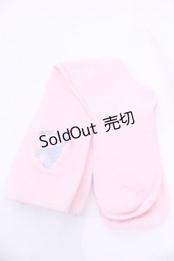 画像2: metamorphose / プードル刺繍ハイソックス  ピンク O-25-12-04-1053-ME-ZA-OW-OS