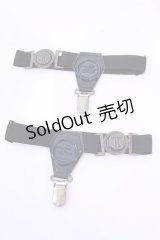 Beth / Bethエンブレムソックスガーター  クロ O-25-12-04-1062-CL-ZA-OW-OS