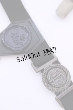 画像2: Beth / Bethエンブレムソックスガーター  クロ O-25-12-04-1062-CL-ZA-OW-OS