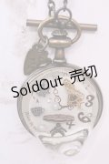 Q-pot. / アリスのメルティポケットウォッチネックレス  アンティークゴールド O-25-12-04-1065-QP-AC-OW-OS