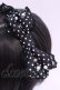 画像2: Angelic Pretty / 水玉シフォンミニリボンカチューシャ  クロ O-25-12-04-1068-AP-AC-OW-OS (2)