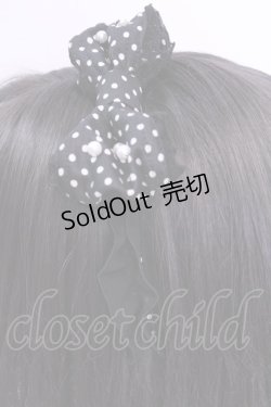 画像3: Angelic Pretty / 水玉シフォンミニリボンカチューシャ  クロ O-25-12-04-1068-AP-AC-OW-OS