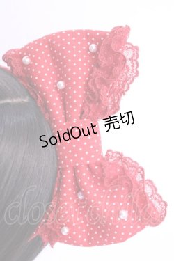 画像2: Angelic Pretty / Dot Ribbon Dollカチューシャ  アカ O-25-12-04-1070-AP-AC-OW-OS