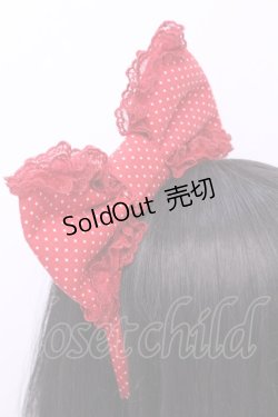 画像3: Angelic Pretty / Dot Ribbon Dollカチューシャ  アカ O-25-12-04-1070-AP-AC-OW-OS