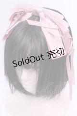 LOLITAその他 / ミニリボン付きリボンカチューシャ  ピンク O-25-12-04-1073-LO-AC-OW-OS