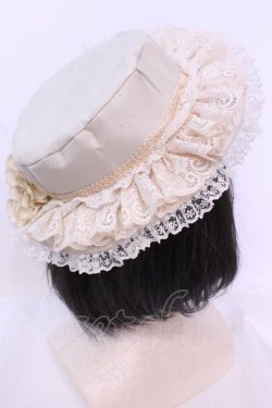 画像3: private square / フラワーコサージュキャノティエ  ベージュ O-25-12-04-1074-EL-AC-OW-OS