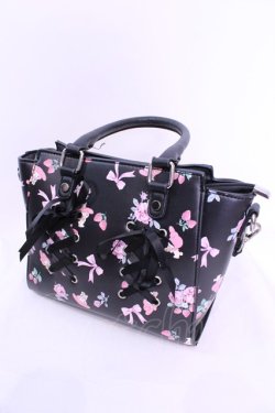 画像1: Ank Rouge / マイメロディ合皮バッグ  クロ O-25-12-04-1080-CA-BG-OW-OS