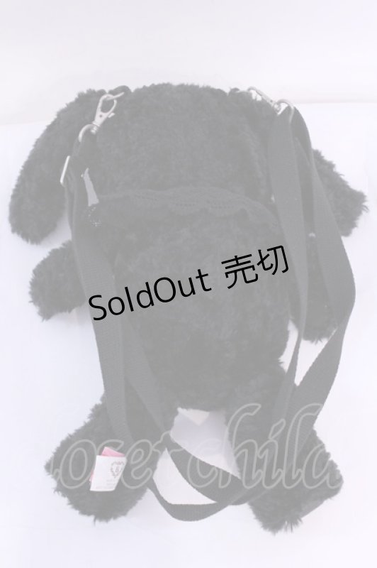 画像2: BABY,THE STARS SHINE BRIGHT / うさくみゃポシェット  クロ×アオ O-25-12-04-1082-BA-BG-OW-OS (2)