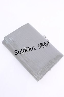 画像1: BPN / 十字架付き型押しエナメル折りたたみ財布  ブラック O-25-12-04-1084-GO-ZA-OW-OS