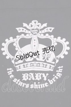 画像2: BABY,THE STARS SHINE BRIGHT / 王冠ptトートバッグ  クロ O-25-12-04-1087-BA-BG-OW-OS
