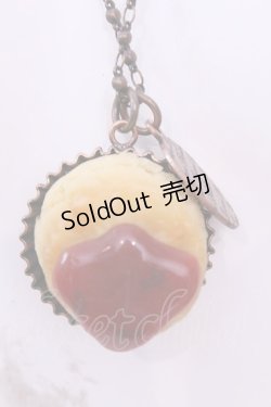 画像1: Q-pot. / Plain Scone With Jamネックレス  プラムスコーン O-25-12-04-1014-QP-AC-OW-OS