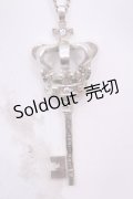 Jane Marple / Crown Keyネックレス  アンティークシルバー O-25-12-04-1018-JM-AC-OW-OS