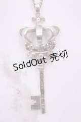 Jane Marple / Crown Keyネックレス  アンティークシルバー O-25-12-04-1018-JM-AC-OW-OS