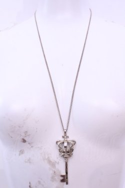 画像2: Jane Marple / Crown Keyネックレス  アンティークシルバー O-25-12-04-1018-JM-AC-OW-OS