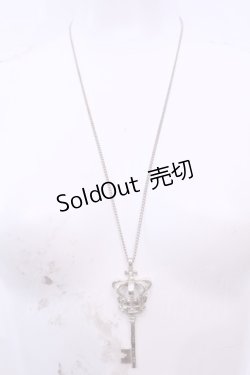 画像2: Jane Marple / Crown Keyネックレス  アンティークシルバー O-25-12-04-1018-JM-AC-OW-OS