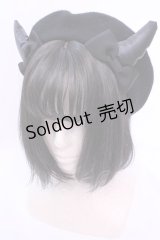 Angelic Pretty / Magical Trick Schoolベレー  クロ O-25-12-04-1022-AP-AC-OW-OS