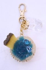 Q-pot. / Blue Hawaii Shaved Iceバッグチャーム  ブルーハワイ O-25-12-04-1002-QP-AC-OW-OS
