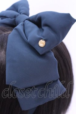 画像2: metamorphose / クラシカルリボンカチューシャ  グリーン O-25-12-04-1024-ME-AC-OW-OS