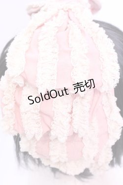 画像2: Hoshibako Works / お人形風シャンティクリームリボンカチューシャ  ピンク O-25-12-04-1025-LO-AC-OW-OS