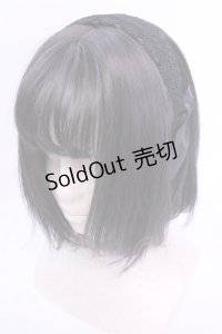 m petit by misako / レースリボンカチューシャ  クロ O-25-12-04-1026-LO-AC-OW-OS