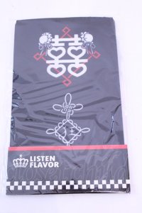 LISTEN FLAVOR / チャイナオーバーニー  ブラック O-25-12-04-1031-PU-ZA-OW-OS