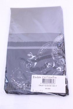 画像2: h.NAOTO / Broken civilizationタイツ  ブラック O-25-12-04-1032-HN-ZA-OW-OS