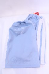 ACDC RAG / 安心ジャージレッグウォーマー  サックス O-25-12-04-1034-PU-ZA-OW-OS