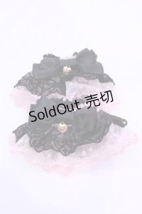 Angelic Pretty / ハートチャーム配色お袖とめ  クロ×ピンク O-25-12-04-1038-AP-ZA-OW-OS