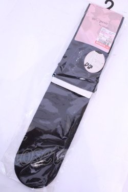 画像1: m petit by misako / AMOVKフロントリボン 23〜25ｃｍ クロ O-25-12-04-1039-LO-ZA-OW-OS