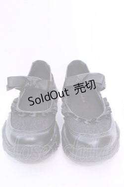 画像2: m petit by misako / AMコウリボンフリルSNK LL クロ O-25-12-04-1043-LO-SH-OW-ZT1220C