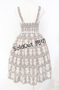 画像4: axes femme kawaii / フラッフィベアジャンスカ  ブラウン O-25-12-04-065-AX-OP-IG-OS